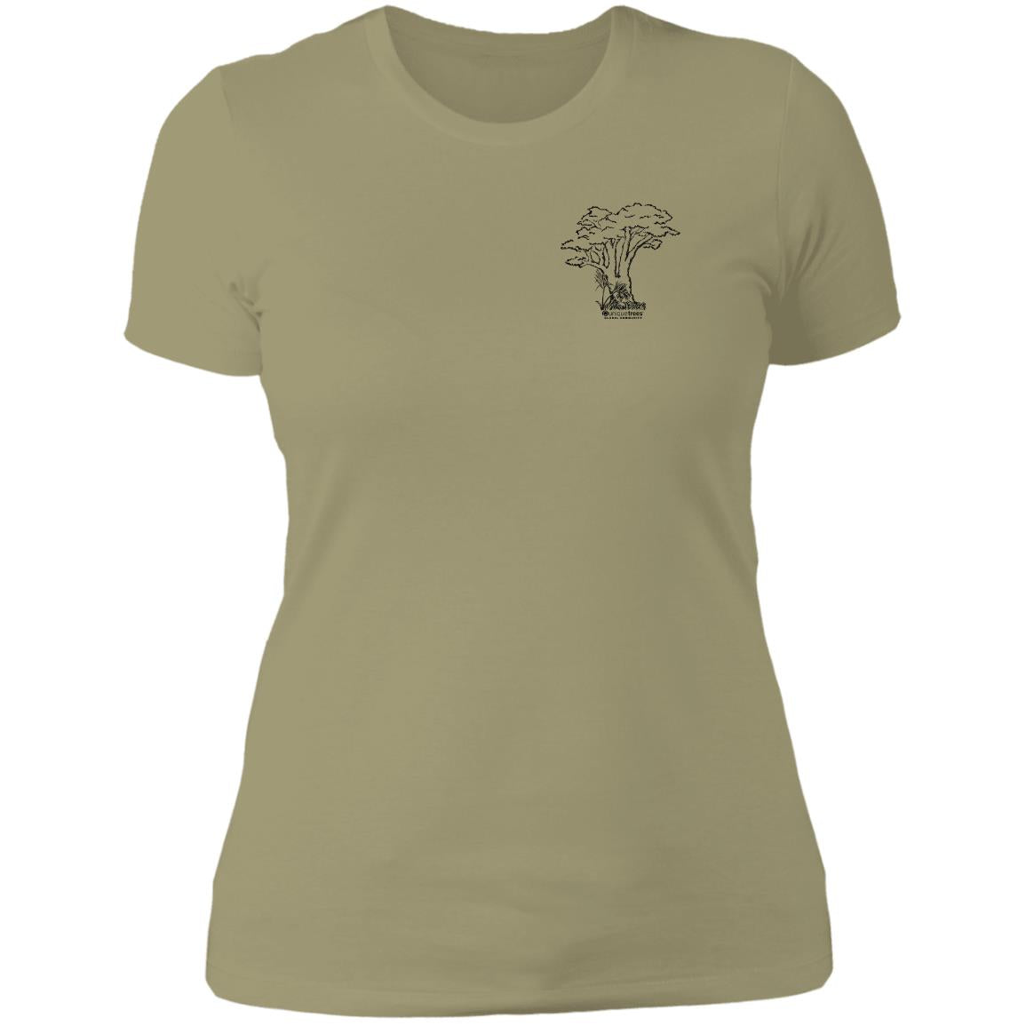 Oak & Palm Design - women's cut