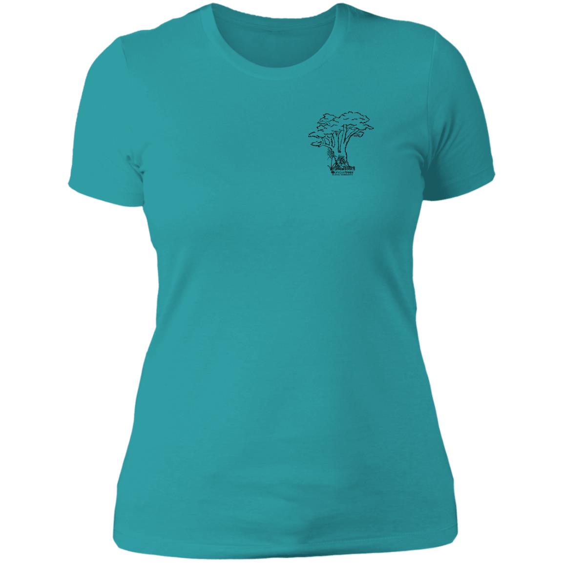 Oak & Palm Design - women's cut